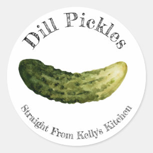 Home Inblikken Business Dill Pickles Etiket