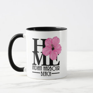 HOME Indian Harbour Beach roze 11oz Mok