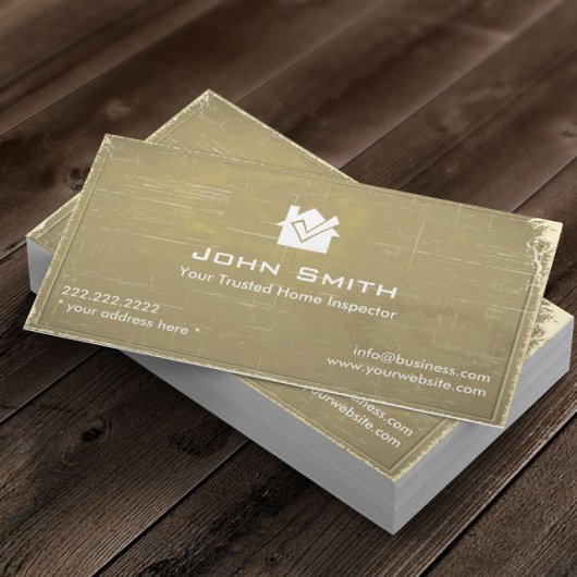 Home Inspection Professional Visitekaartje