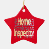 Home Inspector Extraordinaire Keramisch Ornament (Voorkant)