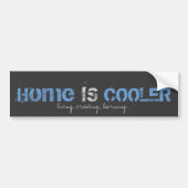 Home IS Cooler Sticker (Voorkant)
