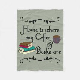 Home is fleece deken