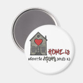 Home is magneet (Voorkant / Achterkant)