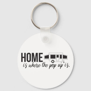 Home is waar de Pop omhoog is Sleutelhanger