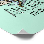 Home is Waar het Anker Drops Wall Poster (Hoek)