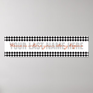 Home is waar je artikel begint poster