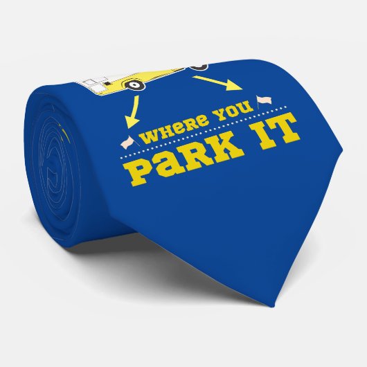 HOME IS WAAR JE HET VAN HET LEVEN PAREERT STROPDAS (Opgerold)