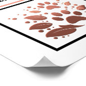 "Home is waar mijn baby's zijn" Poster voor afdruk (Hoek)