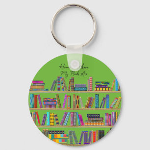 Home is waar mijn boeken zijn sleutelhanger