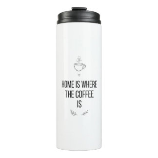 Home Is Where Coffee Is Mug Thermosbeker