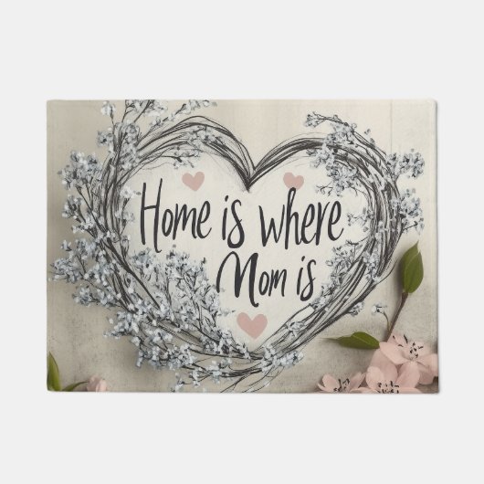 Home is where Mom is Deurmat (Voorkant)