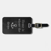 Home is Where the Anchor Drops Bagagelabel (Voorkant horizontaal)