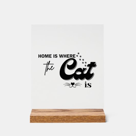 Home is where the cat is (Recto)