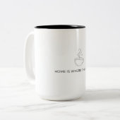 Home Is Where The Coffee Is Mug (Devant gauche)