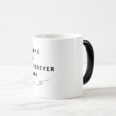 Home Is Wherever Mom Is – Gift For Mom Magische Mok (Voorkant rechts)