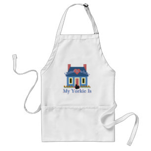 Home is Yorkshire Terrier Standaard Schort