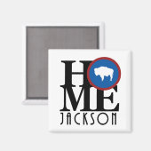 HOME Jackson Wyoming Magneet (Voorkant / Achterkant)