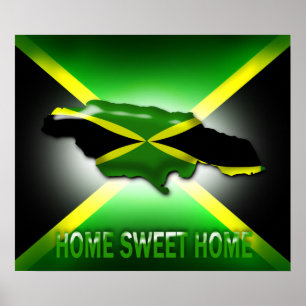 Home Jamaica Large Poster Print