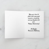 Home Jubileum - Makelaar Groeten Kaart (Binnen)