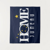 HOME Juneau Alaska Wandkleed (Voorkant)