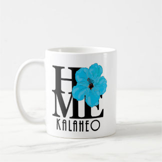 HOME Kalaheo Blue Hibiscus 11oz Koffiemok