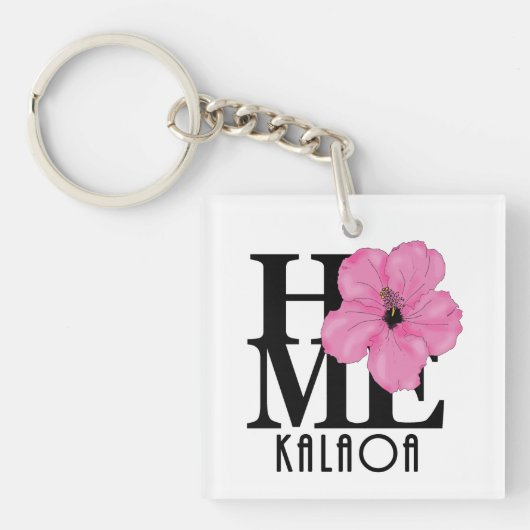 HOME Kalaoa Pink Sleutelhanger (Voorkant)