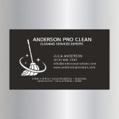 Home & Kantoor Pro Schoonmaak Magnetisch Visitekaa