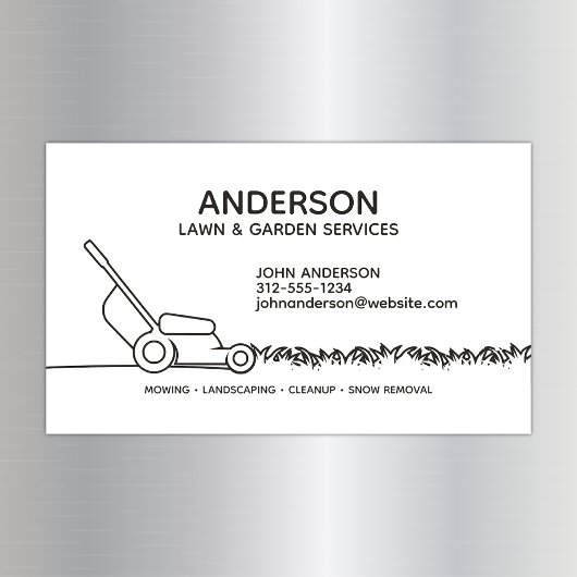 Home & Kantoor Pro Schoonmaak Magnetisch Visitekaa