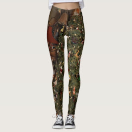home Kerstboom met ornamenten Leggings