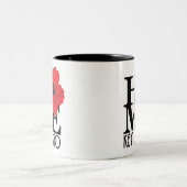 HOME Key Largo 11oz Tweekleurige Koffiemok (Center)