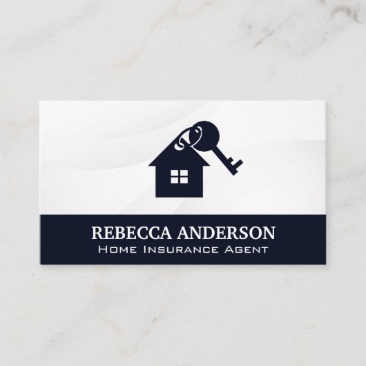 Home Key Logo Visitekaartje (Voorkant)
