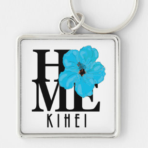 HOME Kihei Blue Hibiscus Sleutelhanger