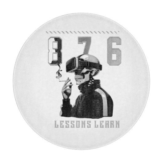 Home/Kitchen 876 LESSONS LEARN Cutting Board Snijplank (Voorkant)