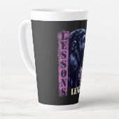 Home/Kitchen Angry Gorilla Lessons Learn Latte Mug (Angle gauche)