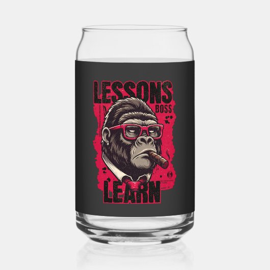 Home/Kitchen Gorilla Boss Drinkware Set Blikvorm Glas (Voorkant)