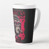 Home/Kitchen Gorilla Boss Latte Mug (Angle droit)