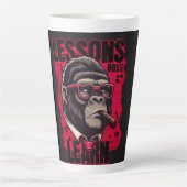 Home/Kitchen Gorilla Boss Latte Mug Latte Mok (Voorkant)