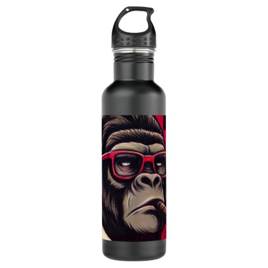 Home/Kitchen Gorilla Boss Water Bottle Waterfles (Voorkant)