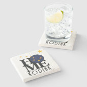 HOME Kodiak Alaska Stenen Onderzetter (Zijkant)