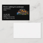 Home Landschap en Verlichting Visitekaartjes (Voorkant / Achterkant)