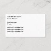 Home Landschapsarchitectuur Visitekaartjes voor ee (Achterkant)