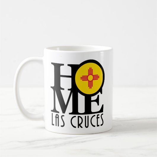 HOME Las Cruces New Mexico 11oz Koffiemok (Links)