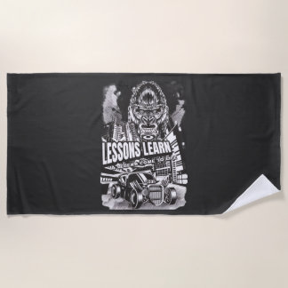 Home Legendary Gorilla Lessons Learn Beach Towel Strandlaken