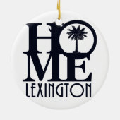 HOME Lexington SC Keramisch Ornament (Achterkant)