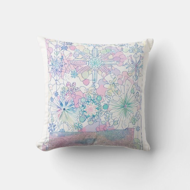 Home Living coussin design imprimé (Recto)