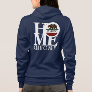 HOME Lompico California (back print) Hoodie