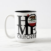 HOME Long Beach CA 15oz Two-Tone Coffee Mok (Links)