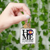 HOME Loveland Colorado Sleutelhanger (Hand)