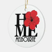 HOME Melbourne Florida Keramisch Ornament (Links)