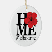 HOME Melbourne Keramisch Ornament (Rechts)